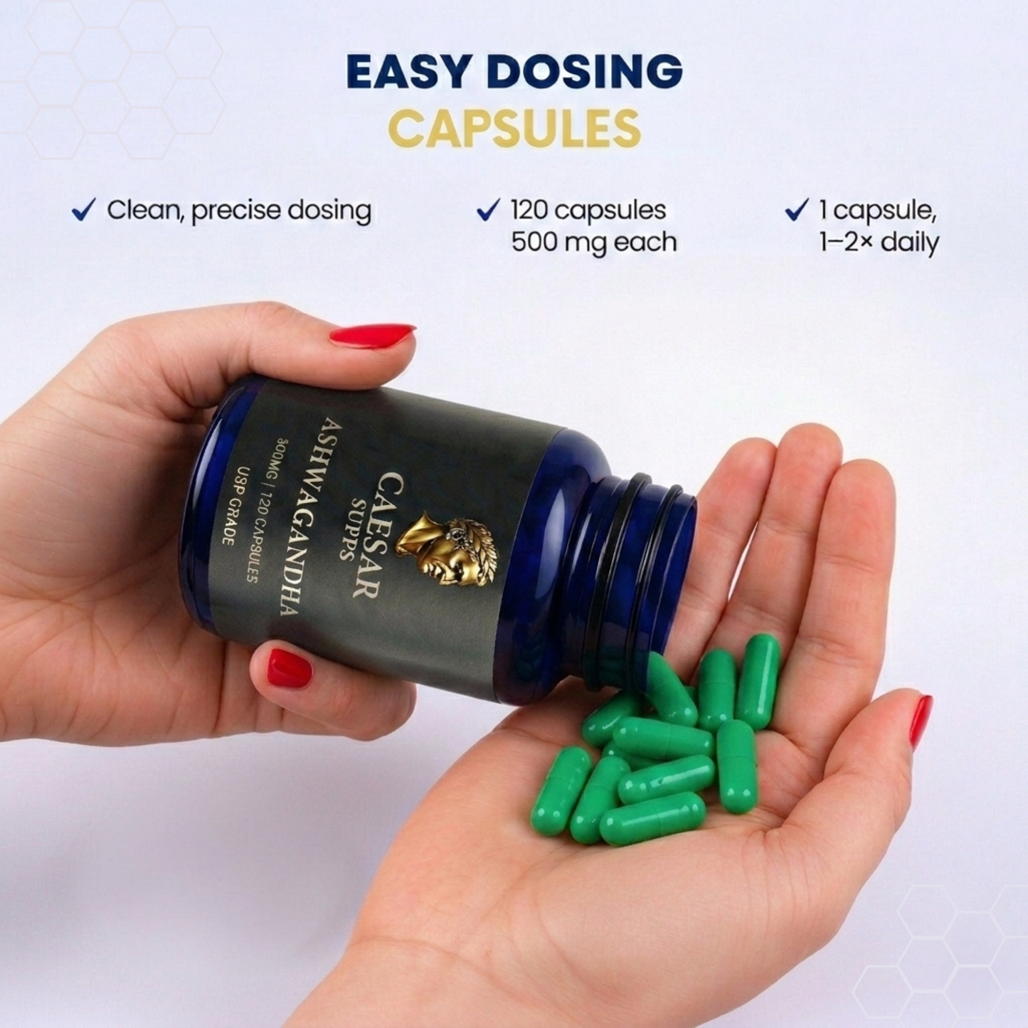 Ashwagandha 500mg Capsules