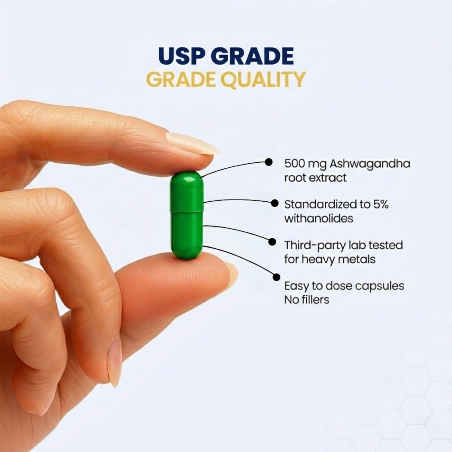 Ashwagandha 500mg Capsules